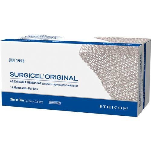 GARZE EMOSTATICHE SURGICEL RIASSORBIBILI