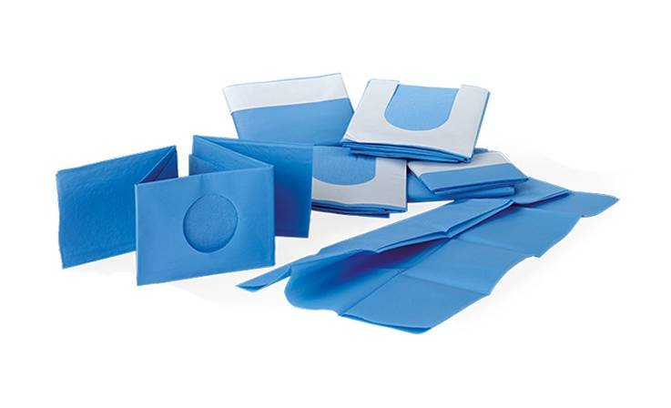 TELO STERILE CON FESSURA AD U 