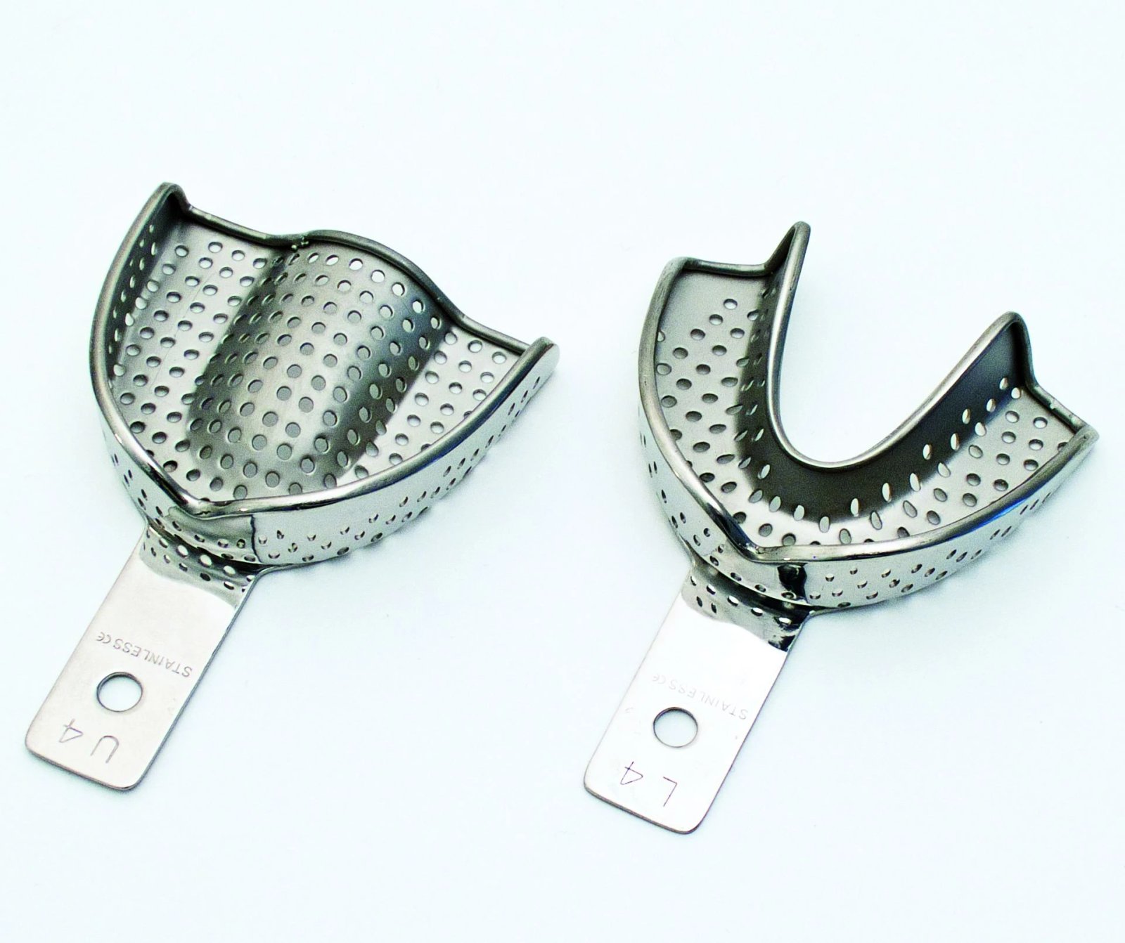 PORTAIMPRONTE INOX INTERI FORATI KIT