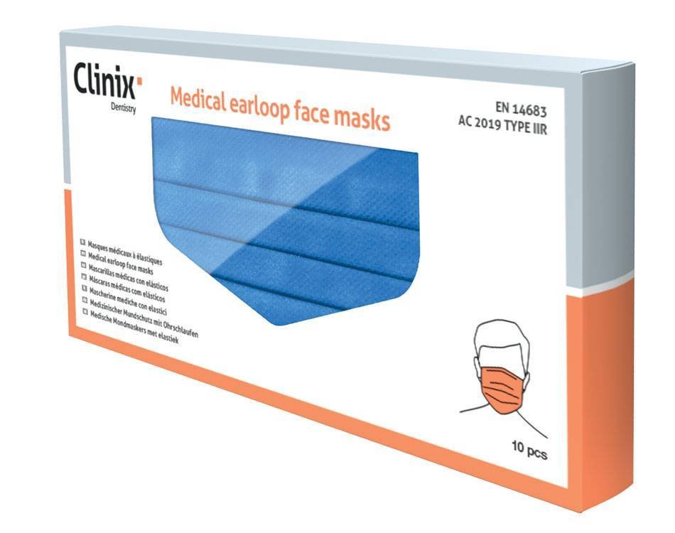 MASCHERINE CHIRURGICHE CON ELASTICO