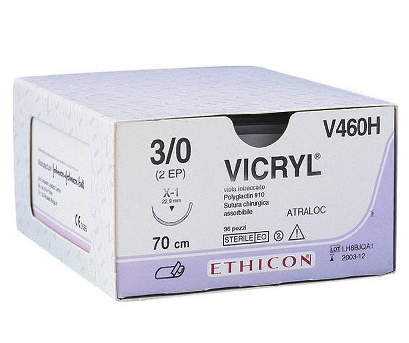 SUTURA VICRYL RAPIDE  4/0  VRI214H