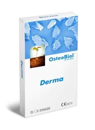 MEMBRANA OSTEOBIOL DERMA 25X25 mm
