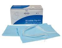 MANTELLINE BLUEBIB TIE-ON AZZURRO