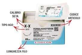 SUTURA SETA PERMA-HAND   5/0  K870H