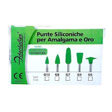 GOMMINI VERDI PER AMALGAMA  100G9W2